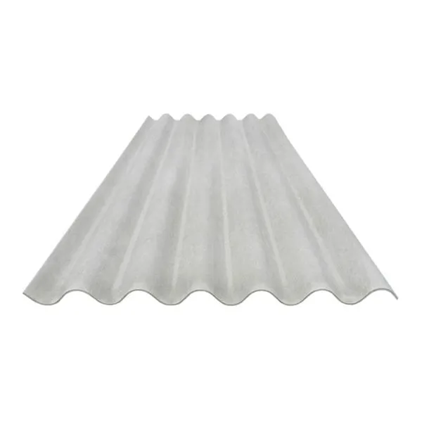 Telha Cimentícia Ondulada Cinza 4mm 2,44x0,50m Multilit Telha Cimentícia Ondulada 4mm 2,44x0,50m Multilit
