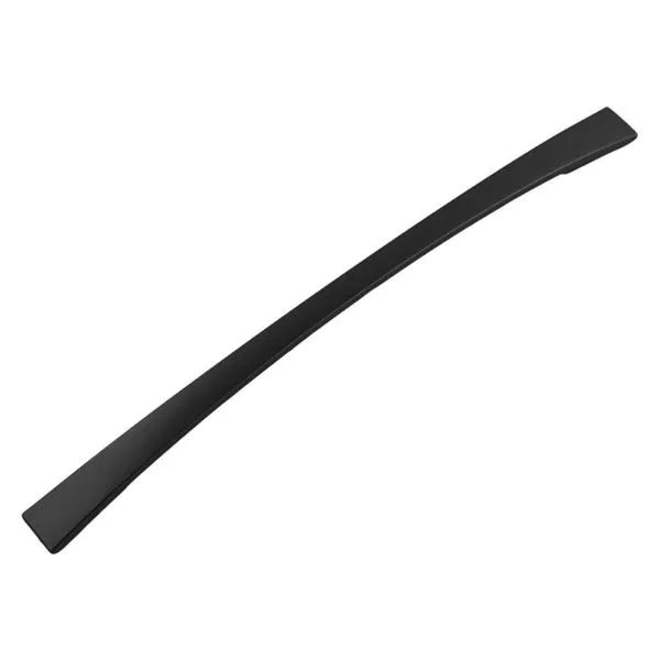 Puxador Curvo Miracoli Zamac Criativa Puxador Curvo Miracoli 192mm Zamac Preto Fosco