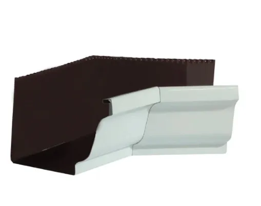 Esquadro Interno 45° Alumínio 13cm BellhaCalha Esquadro Interno Alumínio 45° Branco 13cm BellhaCalha