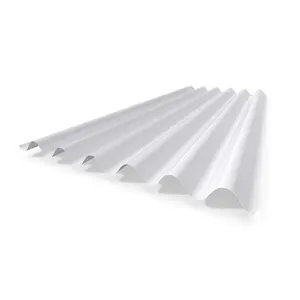 Telha Trapézio Polipropileno Leitosa 1,1mm 3x1,05m Lux Telhas