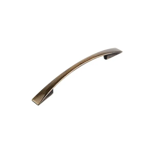 Puxador Curvo Miracoli Zamac Criativa Puxador Curvo Miracoli 96mm Zamac Antique Brilho