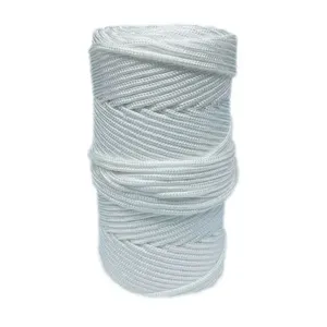 Corda Trançada de Poliéster 4,0mmx100m Victoria Reggia Corda Trançada de Poliéster 4,0mm x 100m Branco
