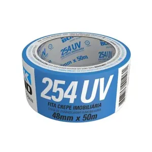 Fita Crepe Azul Imobiliária Tekbond Fita Crepe Azul Imobiliária 48mm x 50m Tekbond