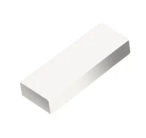 Tampa de Extremidade para Canaleta Alumbra Tampa de Extremidade 20x10mm para Canaleta Branca Alumbra 1 Peça