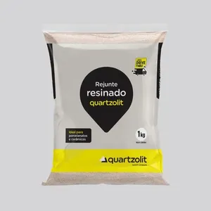 Rejunte Resinado Pro 1kg Quartzolit Rejunte Resinado Pro Cinza Platina 1kg Quartzolit