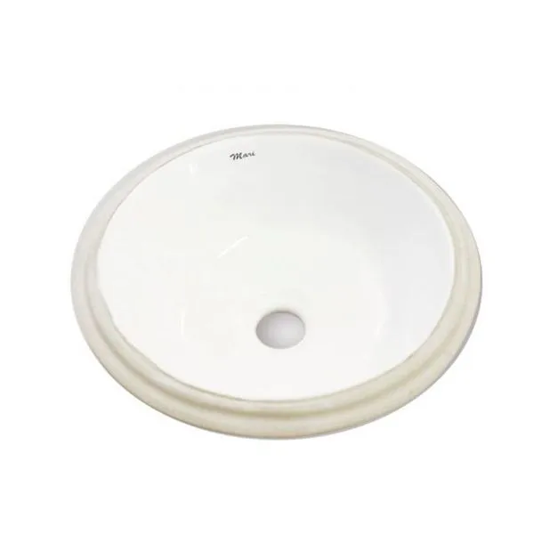 Cuba de Embutir Louça Redonda Gardênia Branca 30cm MariLouças Cuba de Embutir Redonda Branca 30x30cm Louça MariLouças Gardênia