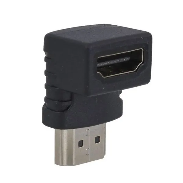 Adaptador HDMI Macho x Fêmea 90º Dualcomp Adaptador HDMI Macho x Fêmea 90 Graus