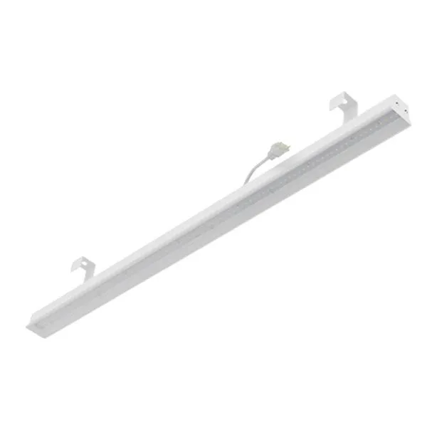 Luminária LED de Sobrepor Linear Branca 220V Taschibra Luminária de Led Linear Sobrepor 60W 8200 Lúmens 111cm Luz Branca 220V