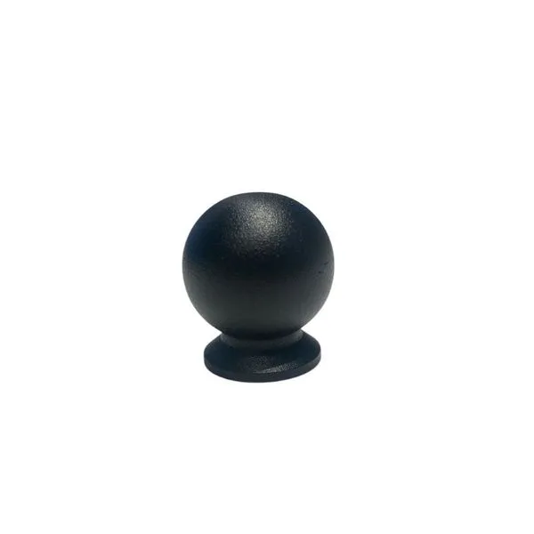 Puxador Botão Redondo 19mm Zamac Ago Inox Puxador Botão Redondo 19mm Zamac Preto
