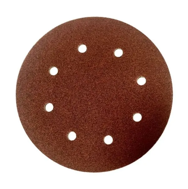 Disco de Lixa 7" 180mm 8 Furos Grão 220 10 Peças A-230 WBR Alcar