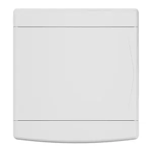 Quadro Distribuição Sobrepor 3/4 Disjuntores sem Barramento Tigre Quadro PVC Disjuntor Sobrepor sem Barramento para 3/4 Disj Branco