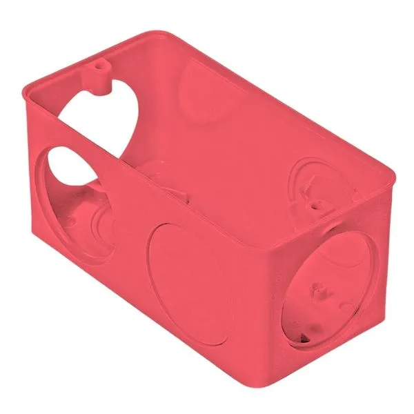 Condulete PVC Normal 5 Entradas 1/2" e 3/4" TAF Vermelho