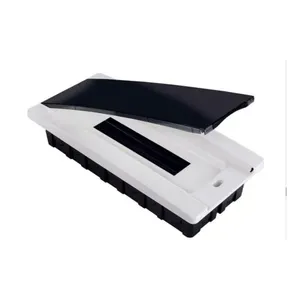 Quadro Distribuição Embutir 8 Disjuntores sem Barramento Mondiale Quadro PS Disjuntor Embutir sem Barramento para 8 Disjuntores Branco