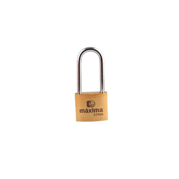 Cadeado Haste Longa Aço Zamac Máxima Cadeado Haste Longa 37mm Aço Zamac
