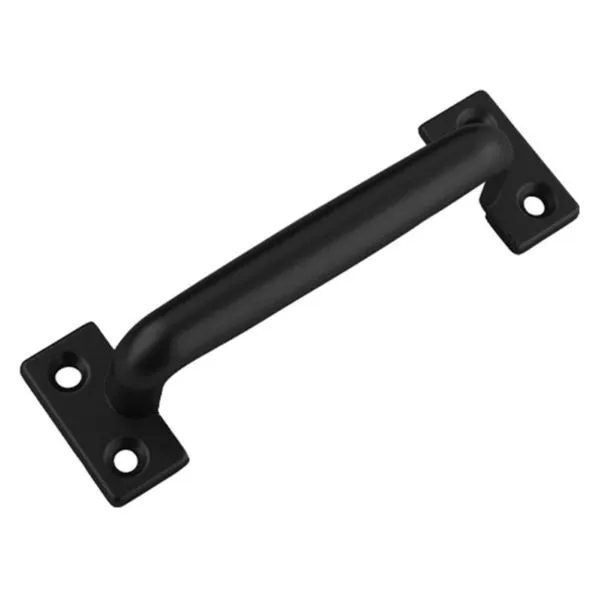 Puxador Curvo Tradição DZ 950 100mm Zamac Criativa Puxador Curvo Tradição DZ 950 90mm Zamac Preto Fosco