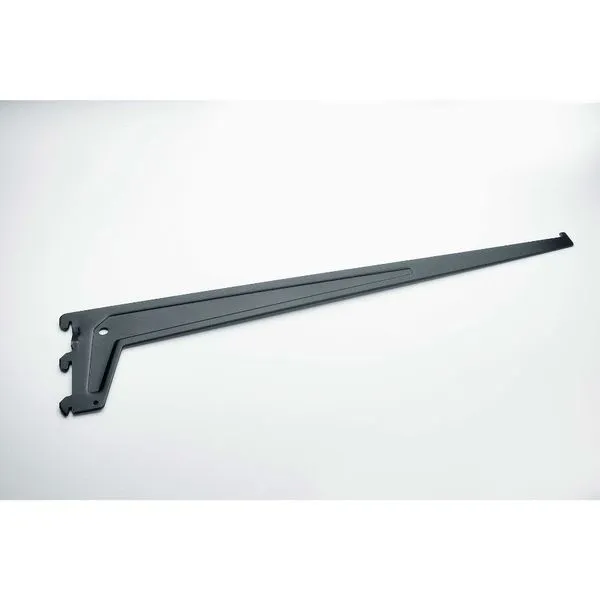 Suporte Simples Encaixe Até 65kg Aço Fico Suporte Simples Encaixe Até 65Kg 45cm Aço Preto
