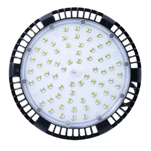 Luminária LED de Embutir High Bay Preta Bivolt Kian Luminária High Bay Led 100w Luz Branca 10000 Lúmens Bivolt Kian