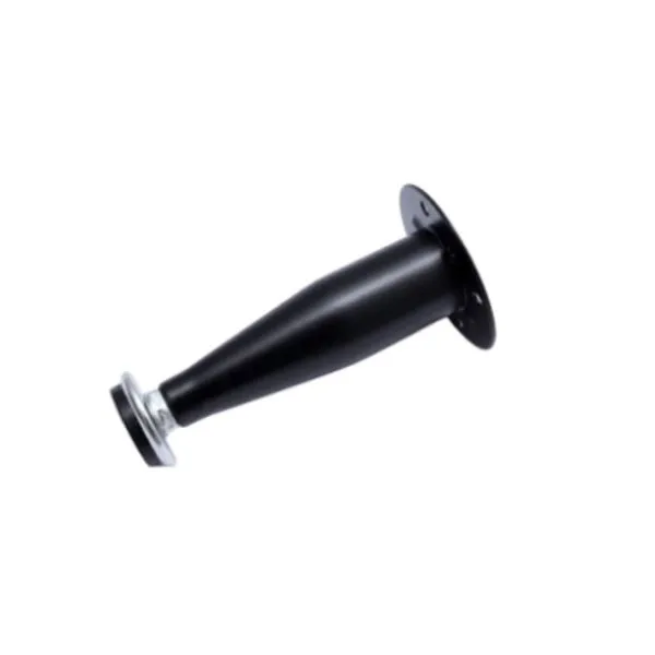 Pé Cônico para Móvel com Regulagem Preto Jomarkits Pé Cônico para Móvel com Regulagem 100mm Preto
