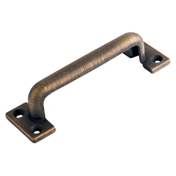Puxador Curvo Tradição DZ 950 100mm Zamac Criativa Puxador Curvo Tradição DZ 950 90mm Zamac Antique Fosco