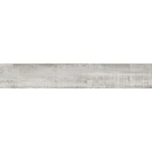 Porcelanato Pátina Gris Retificado Acetinado Cinza 20x120cm 2,19m2 (Lote 22)