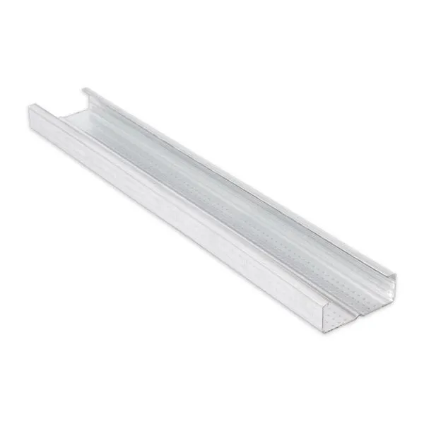 Perfil Enrijecido F530 Aço Galvanizado 46x18mm 3m Multiperfil Perfil Enrijecido F530 Aço Galvanizao 200un 46x18mm 3m Multiperfil