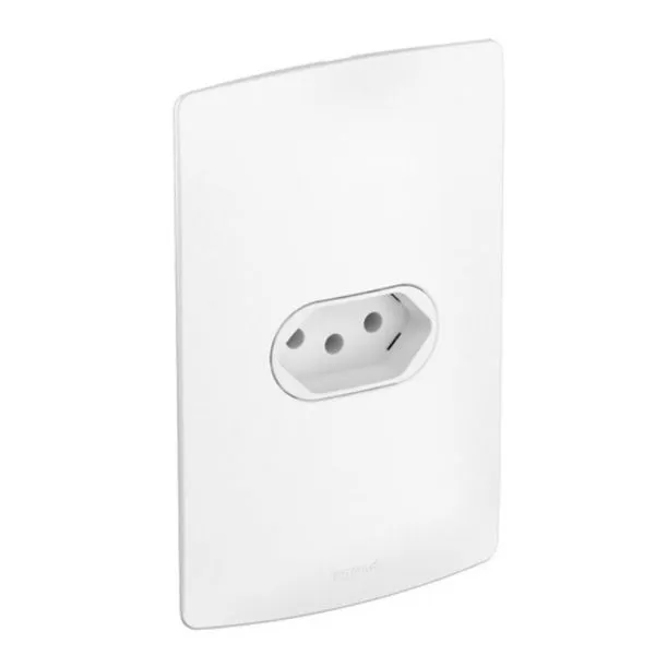Conjunto Tomada 2P+T 20A 4x2 Viva Legrand Conjunto Tomada 2P+T 20A Branco Viva