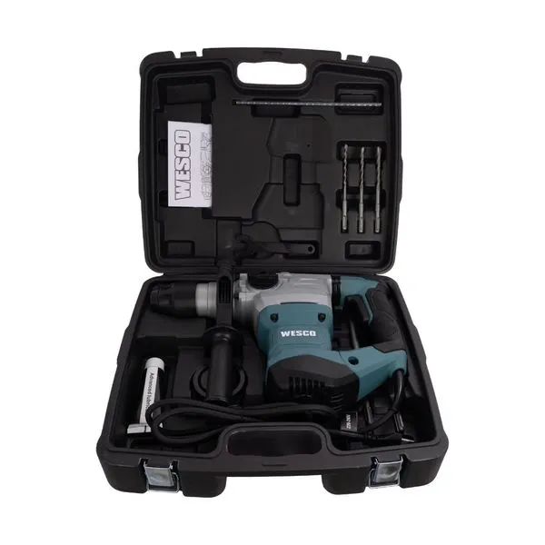Martelete Perfurador Rompedor SDS Plus 5,5J 1500W 5,7kg Wesco Martelete Perfurador Romp SDS-Plus 5,5J 1500W 5,7kg WS3230KU Wesco