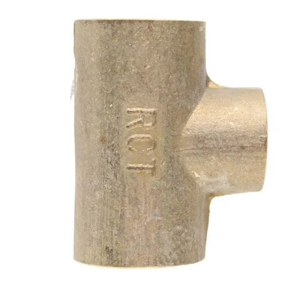 Te de Redução 16 Latão Rumo Certo Te de Redução 16 42mmx35mm Rumo