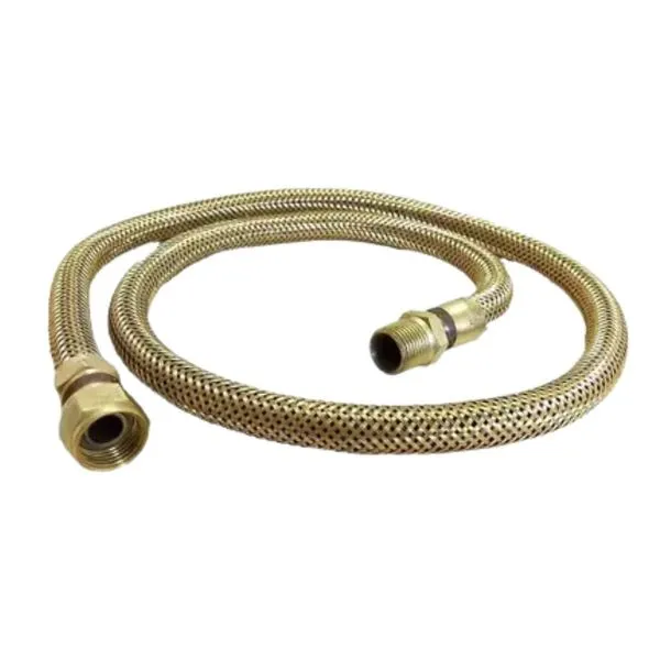 Engate Flexível para Gás Metálico com Malha Emmeti Engate Flexível para Gás Metálico 1/2x60cm com Malha Emmeti