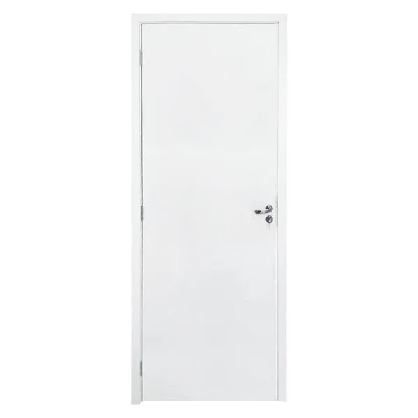 Kit Porta Drywall Primer sem Amortecedor Branco Bt 11,5cm Germano Kit Porta Drywall Primer s/Amortecedor Esquerdo Batente 11,5 210x62cm