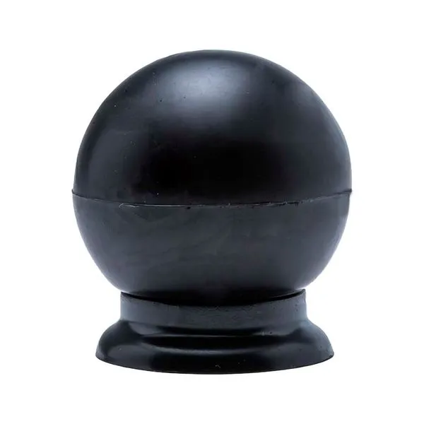 Puxador Botão Redondo 30mm Ago Inox Puxador Botão Redondo 30mm Plástico Preto
