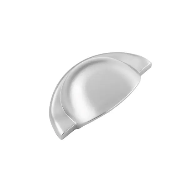 Puxador Concha Maximus Zamac Criativa Puxador Concha Maximus 64mm Zamac Cromado