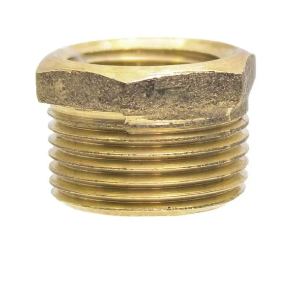 Bucha de Redução N30 Latão Rumo Certo Bucha de Redução N30 Latão 3/4 x 1/2" Rumo