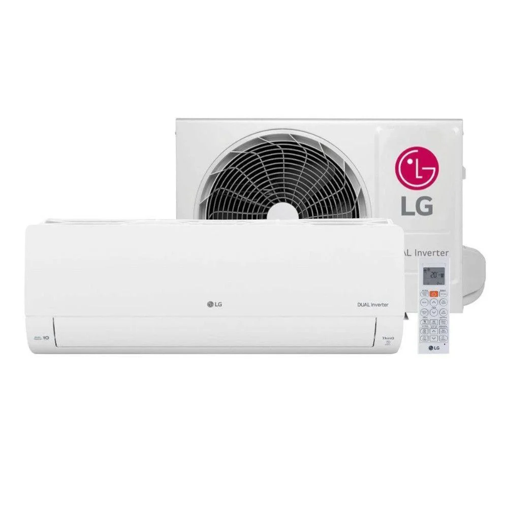 Ar Condicionado LG Dual Inverter Voice 24000 BTUs Quente/Frio 220V