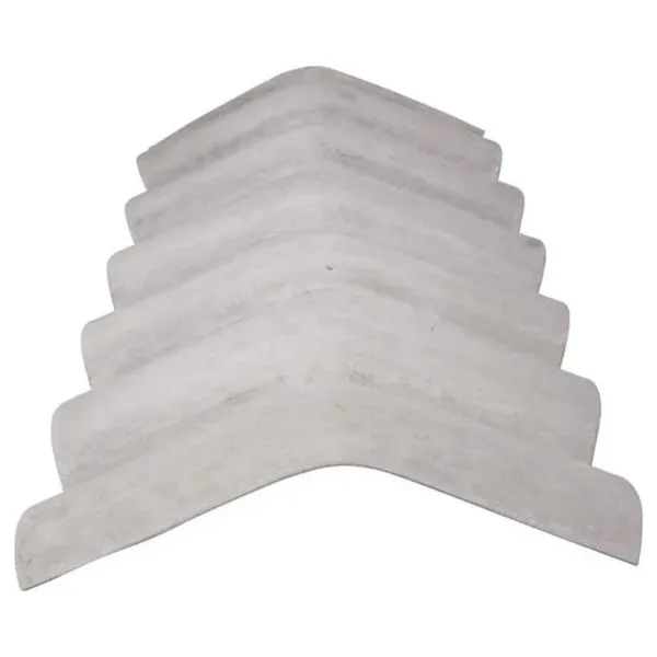 Cumeeira Normal Fibrocimento 15° Graus Cinza 110x30cm Brasilit Cumeeira Normal Fibrocimento Cinza 15º 110x30cm Brasilit