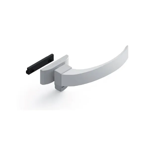 Fecho Alavanca para Janela Maxim-ar 110mm Alumínio Udinese Fecho Alavanca para Janela Maxim-ar 110mm Alumínio Branco