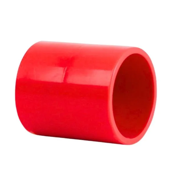 Luva Lisa de PVC Masster Luva Lisa PVC 3/4" Vermelha Masster