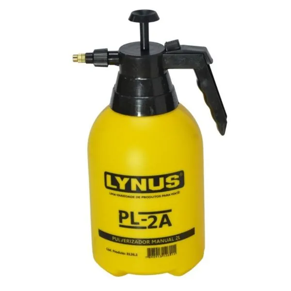 Pulverizador Manual de Compressão Lynus Pulverizador Manual de Compressão 2 Litros Lynus