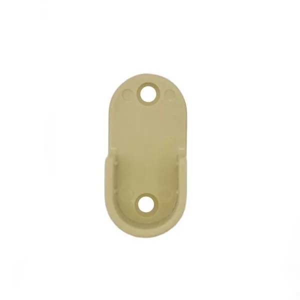 Suporte Cabide Oblongo 2 Peças Sforplast Suporte Cabide Oblongo Marfim 02 Peças