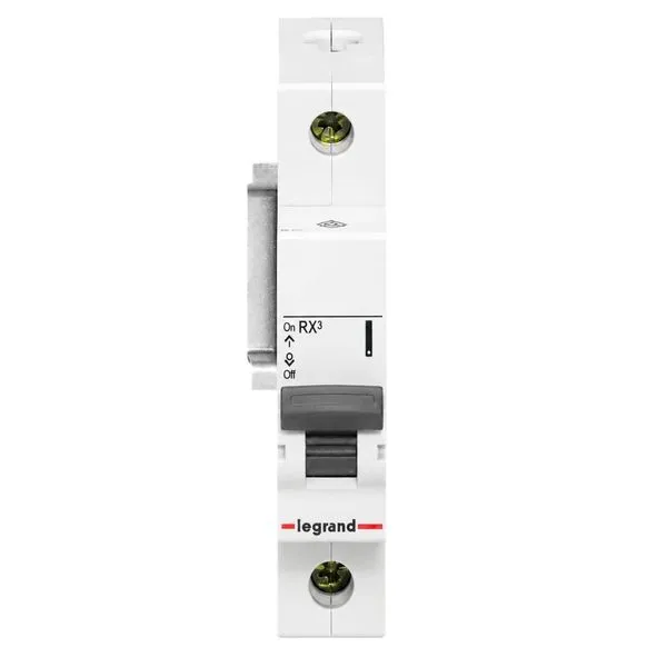 Mini Disjuntor Monopolar 16A Curva C RX3 Legrand Mini Disjuntor Monopolar 16A Curva C 3KA RX3 Legrand