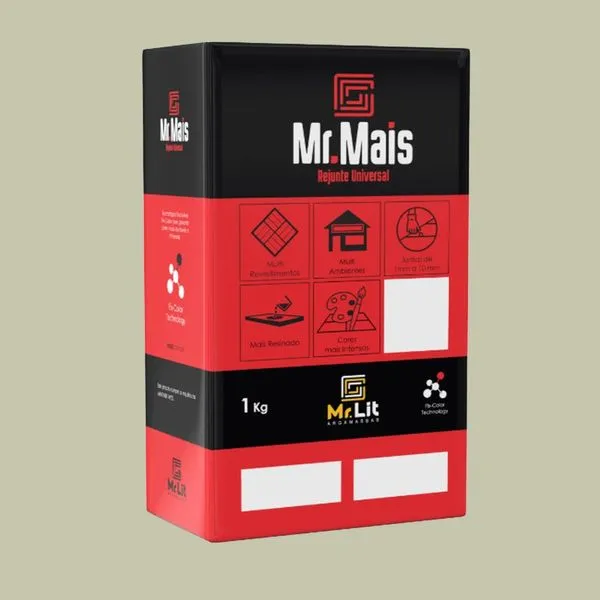 Rejunte Universal Multiresinado 1kg Mr. Lit Rejunte Universal Multiresinado Corda 1kg Mr. Lit
