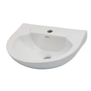 Lavatório para Coluna Louça Gardênia 47x39cm Marilouças Lavatório Louça para Coluna Gardênia 47x39cm Branco