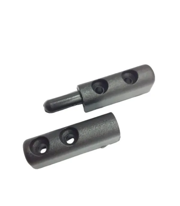 Dobradiça para Tela Mosquiteira em Nylon 2 Peças Decal Dobradiça para Tela Mosquiteira em Nylon Preta 02 Peças