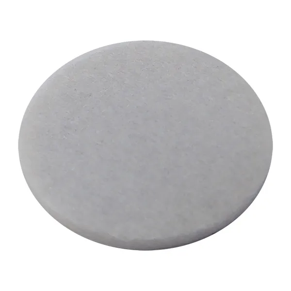 Feltro Autoadesivo Redondo Branco Fixtil Feltro Autoadesivo Redondo 30mm Branco 08 Peças