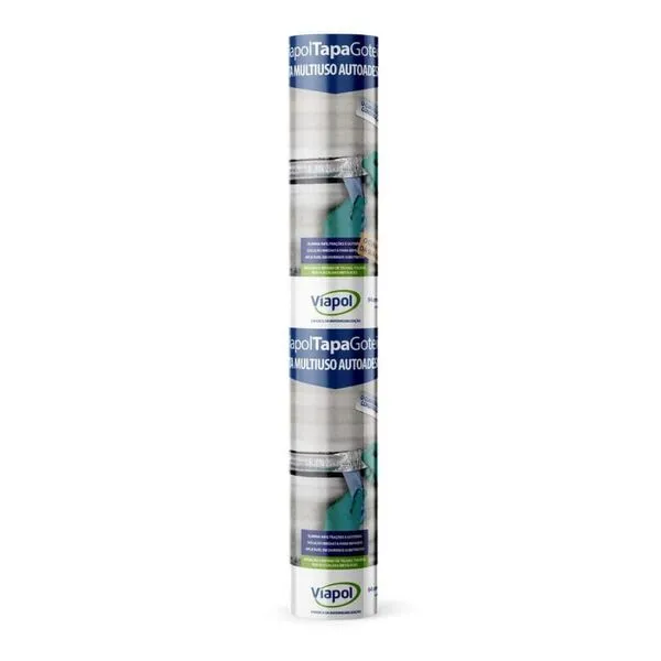 Fita Asfáltica Tapa Goteira Sleeve Viapol Fita Asfalt Tapa Goteira Sleeve 94cm Viapol Lajes e Telhados