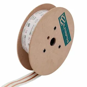 Eletrofita Telefonia e Alarme 2 Pistas 10A por Metro Eletrofitas Eletrofita Telef/Alarme 2 Pistas 10A Equivalência Cabo 1mm² por Metro