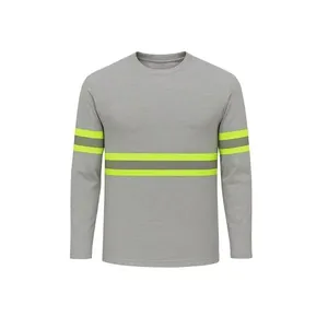 Camiseta Manga Longa Poliéster Refletiva Cinza Tockformes Camiseta Manga Longa Poliester Refletiva Cinza Tamanho GG Tockformes