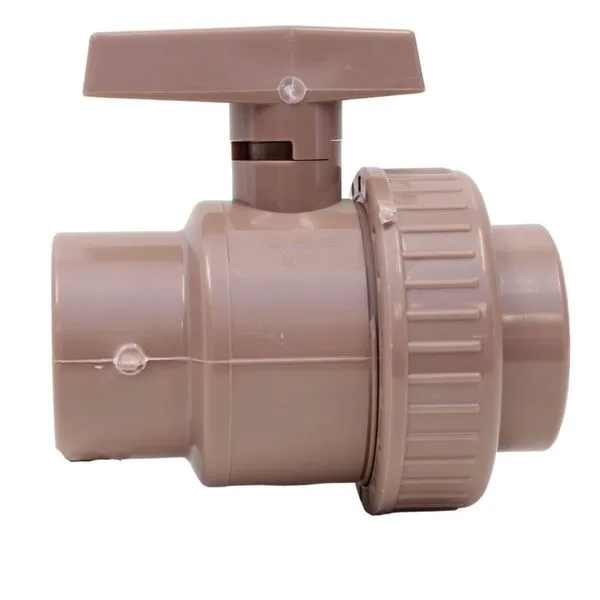 Registro de Esfera A1 com Anel Soldável PVC Amanco Registro de Esfera com Anel Soldável PVC 40mm Amanco