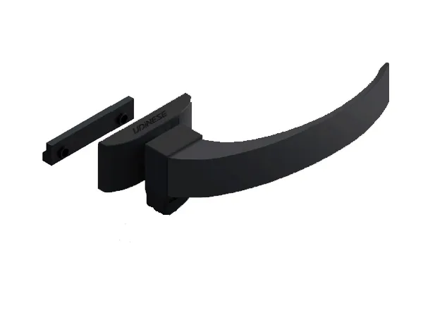 Fecho Alavanca para Janela Maxim-ar 110mm Alumínio Udinese Fecho Alavanca para Janela Maxim-ar 110mm Alumínio Preto