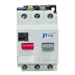 Disjuntor Motor 1NA+1NF 50/60Hz DZ108 JNG Disjuntor Motor 1NA+1NF 50/60Hz DZ108 14-20A Jng
